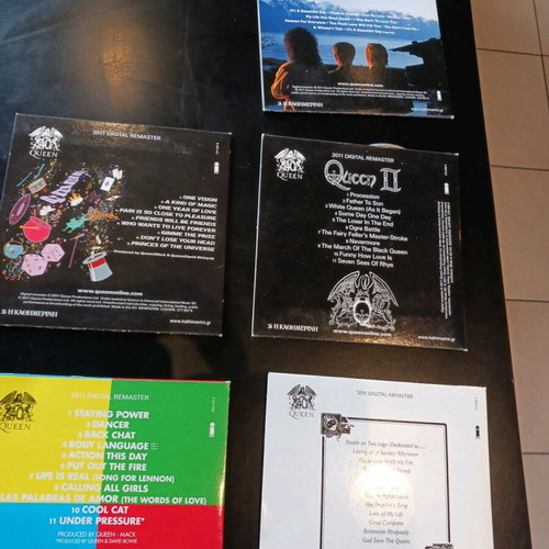 Queen CD 5 albums used in excellent condition