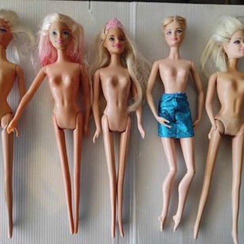 Barbie κούκλες μεταχειρισμένες χωρίς ρούχα, πακέτο 57 τεμαχίων