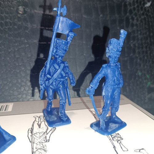 Napoleonic Wars French soldier toy soldiers 1/32