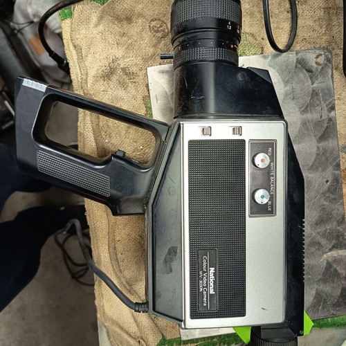 National WV3030N video camera with NVB30 amplifier and NV3000 video used, non-working
