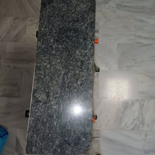 Semi-circular marble piece used, granite 88x29 for wall installation