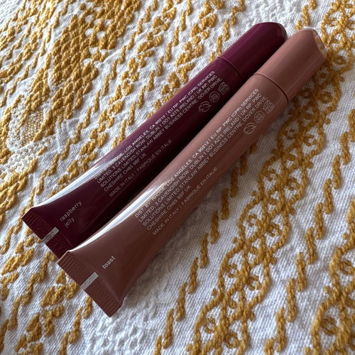 Rhode Peptide Lip Tint new, Toast and Raspberry Jelly shades