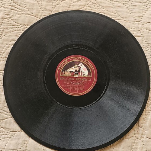 French Gramophone Record 1930 Jean Granier, like new