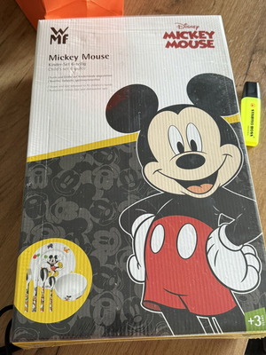 Mickey Mouse porcelain dining set new from Disneyland