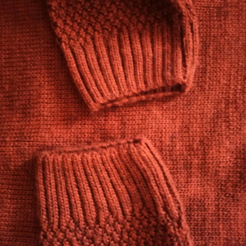 Men's sweater brown-bordeaux size M like new