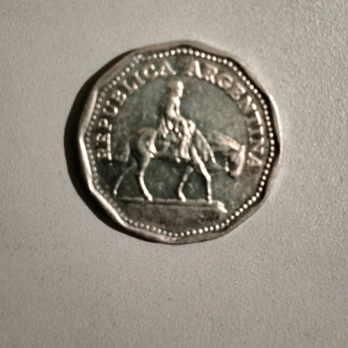 10 pesos Argentina 1963 used