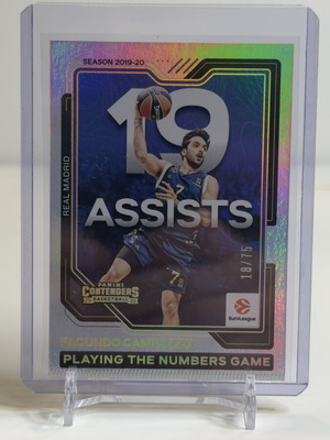 Κάρτα Facundo Campazzo Playing the Numbers Game σαν καινούργιο, αριθμός 18/75