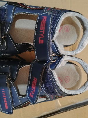 Children's sandals used, size 29, blue
