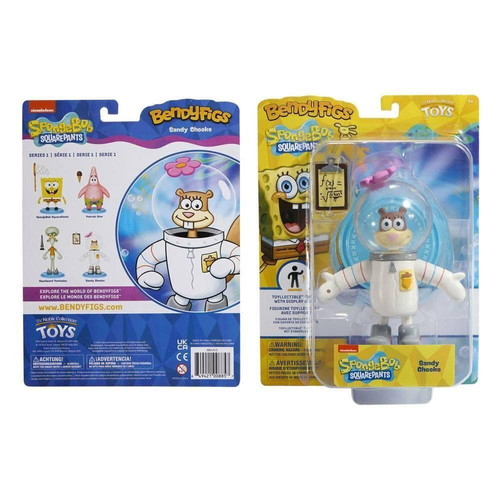 SpongeBob SquarePants Sandy Cheeks Bendyfigs Action Figure 16cm new