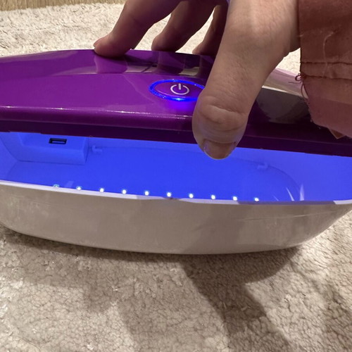 Led sterilizer used with charger