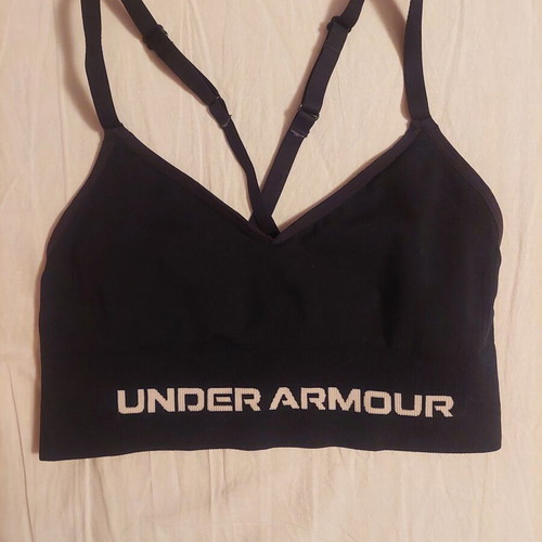 Under Armour black sports top, size XS