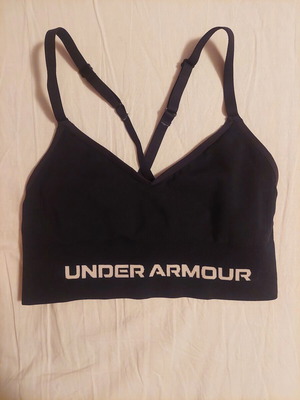 Under Armour black sports top, size XS