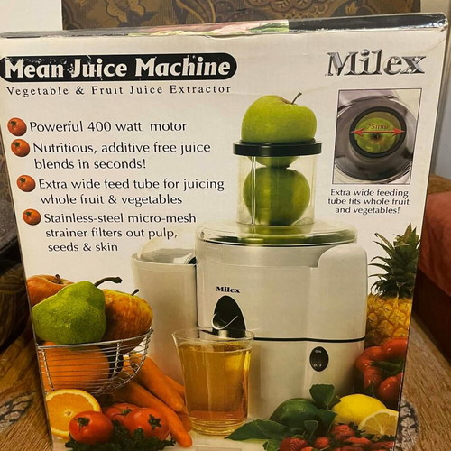 Milex Mean Juice Machine 400W juicer new