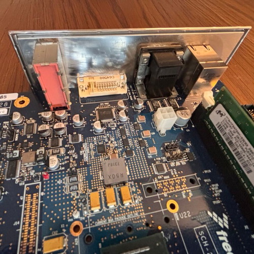 Freescale MPC8610 HPCD PowerPC 32-bit development board with Codewarrior USB TAP, used