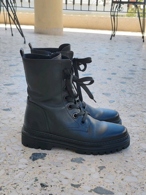 Gabor boots like new, leather, size 41, black