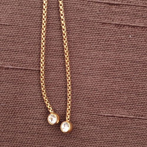 Folli Follie Heart4Heart jewelry set like new, rose gold