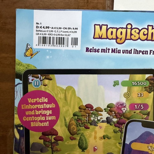 Mia and Me Magazine German Edition Issue 1 2024 New