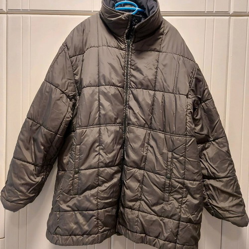 Henry Cottons reversible jacket used, khaki black