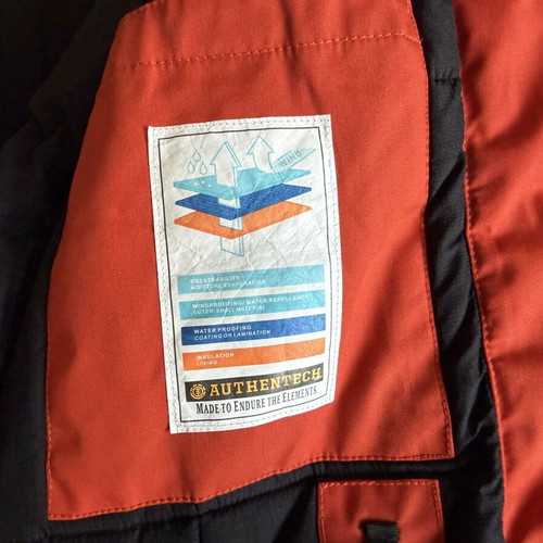 Element Explorer Parka men's winter jacket, orange