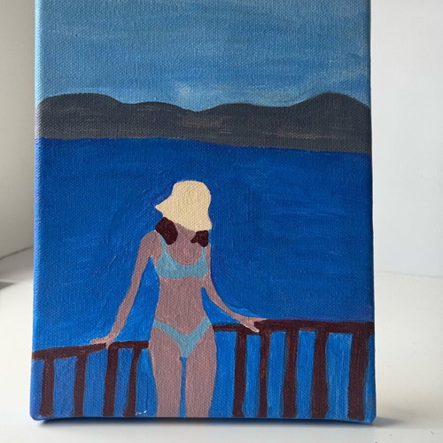 Illustration art handmade like new