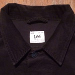 LEE “RIDER” CORDUROY XL BLACK JACKET