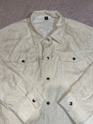 Beige Shein jacket new, size 4XL