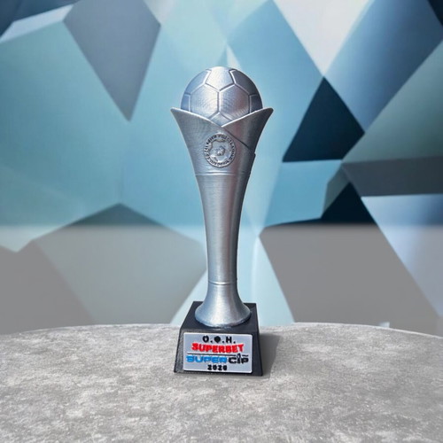 Superbet Super Cup OFI 2026 trophy 3D printed, 20cm