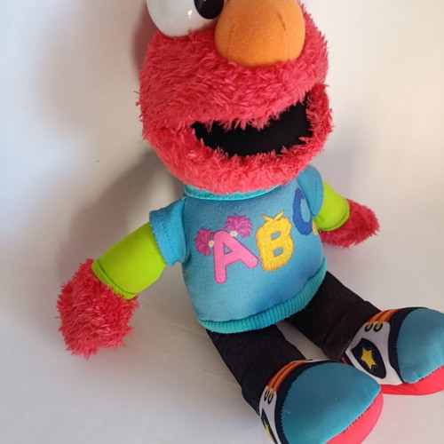 Hasbro Talking ABC Elmo plush doll 30 cm used