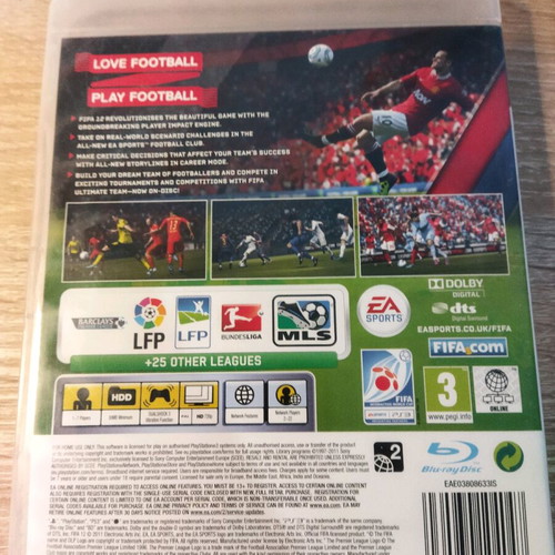 FIFA 12 PS3 like new sports game