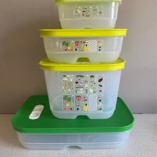Tupperware smart cooling set 6 pieces, 6 liters