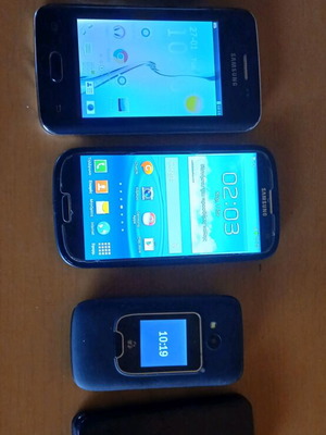 Κινητά μεταχειρισμένα Vodafone Samsung Alcatel μαύρα