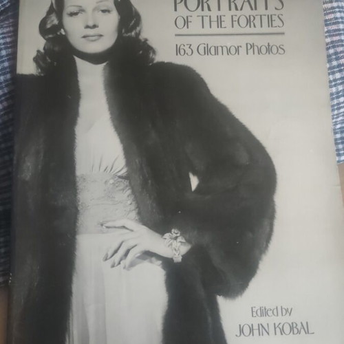 Movie portraits of the forties book used