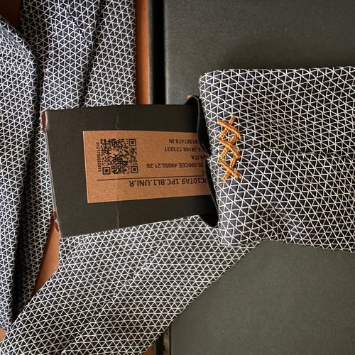 Zegna silk tie new, authentic made in Italy