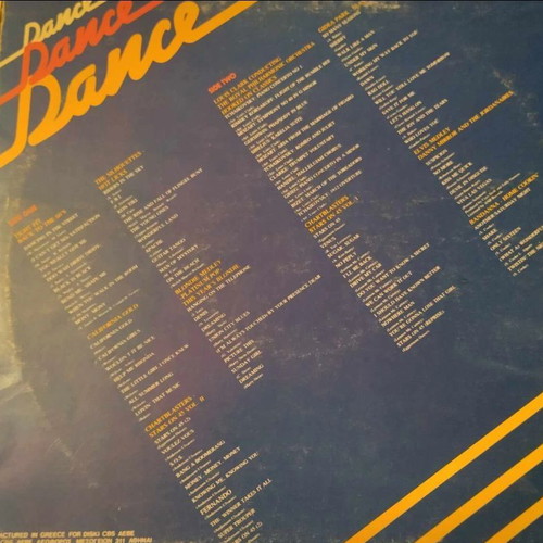 Dance Dance Dance LP 1981 used, disco compilation vinyl by Various