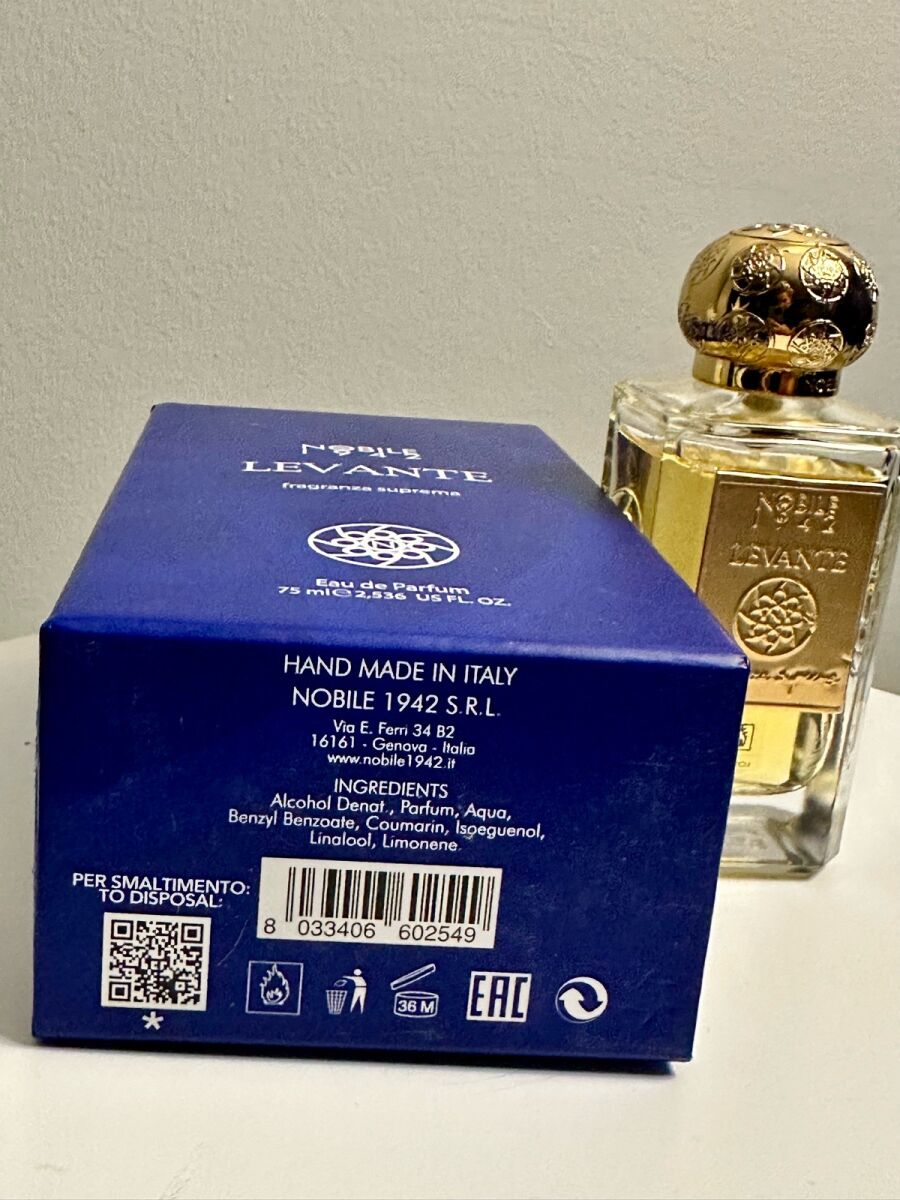 Eau de parfum Levante Nobile 1942 75ml… - € 68,00 - Vendora.cy
