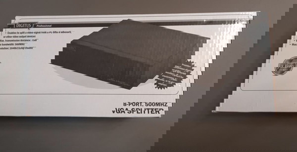VGA SPLITTER 8port 500mhz, καινούργιο