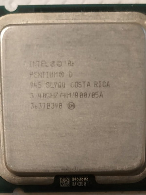 Pentium D 945 3.4GHz SL9QQ like new
