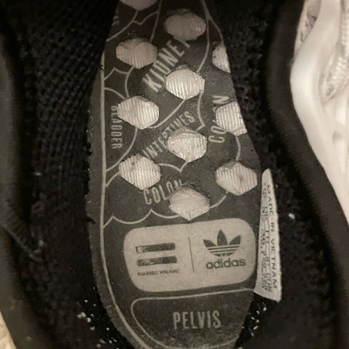 Adidas NMD Human Race x Pharrell Core white sneakers like new, size 36