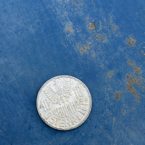 10 Groschen coin used from Austria