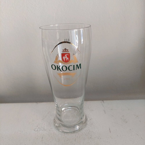 Okocim collectible beer glass like new 300ml