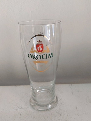 Okocim collectible beer glass like new 300ml