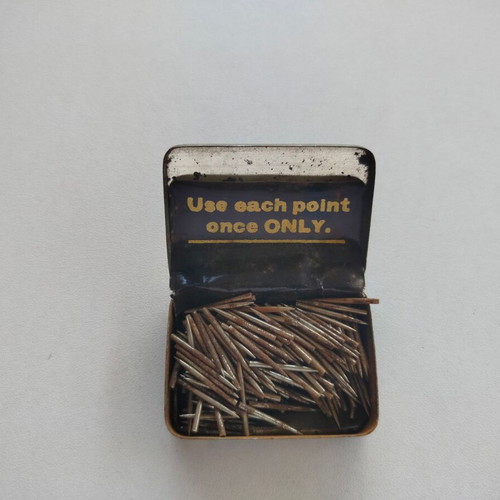 Sterno Gramophone Needles used, British made