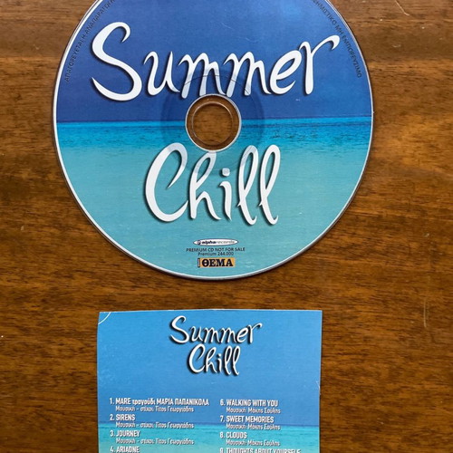 Summer Chill CD in like new condition