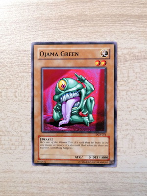Κάρτα Yu-Gi-Oh! Ojama Green DCR-056 Common σε Near Mint κατάσταση