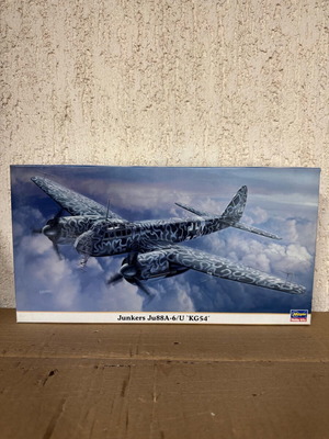 Hasegawa Junkers Ju88A-6/U 'KG54' 1:72 κιτ καινούργιο limited