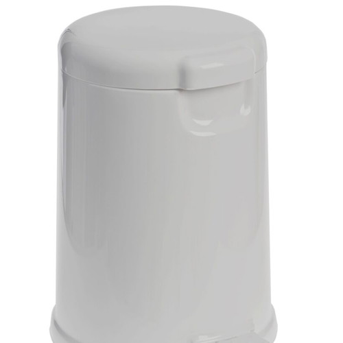 White pedal bin new