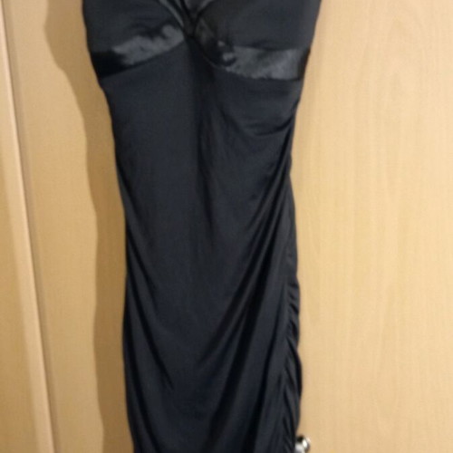 Black fitted dress