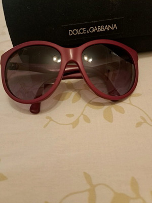 Dolce & Gabbana sunglasses burgundy like new