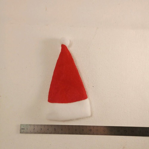 Christmas hat for bottles new, decoration