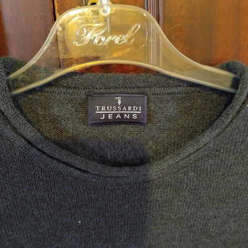 Trussardi Jeans sweater gray like new, size S